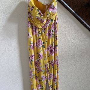 Floral jumpsuit